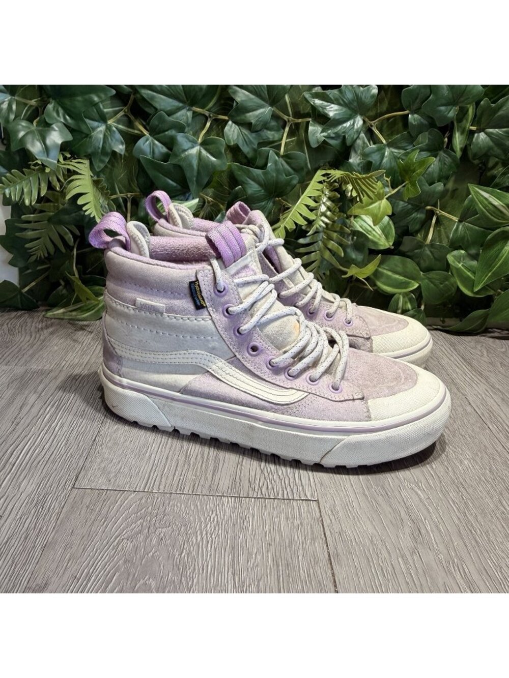 Vans Sk8-Hi MTE-2 Women's Size 8 Men's 6.5 All Weather Ice Purple HydroGuard